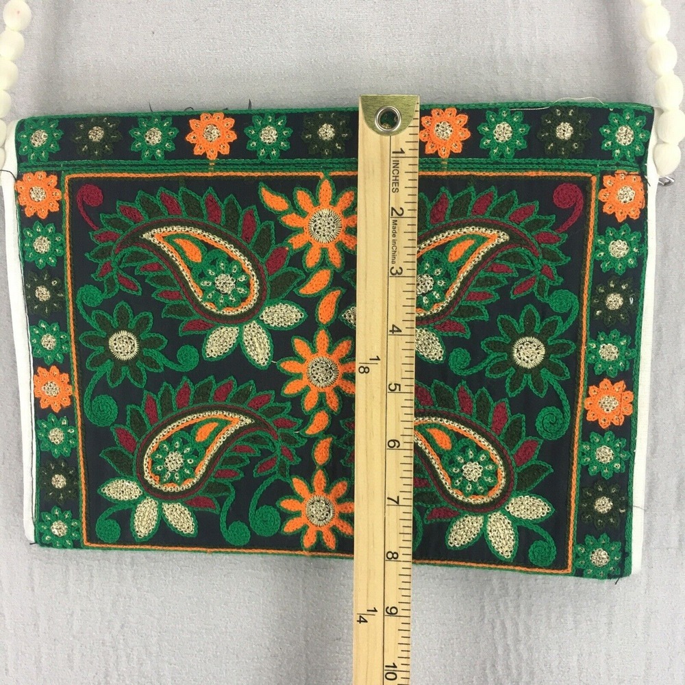 Vintage Indian Banjara Gypsy Bag Tribal Crossbody Sling Bag Embroidered Purse - Picture 13 of 16